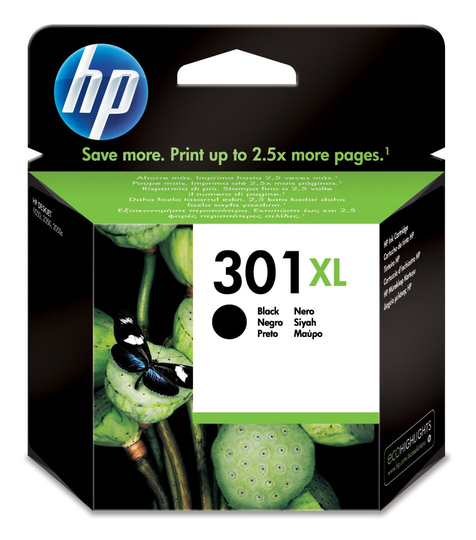 Blister/HP 301XL Black Ink Cartridge