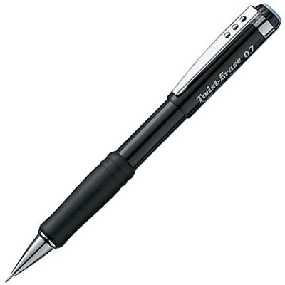 Pentel Twist-Erase Lyijytäytekynä 0,7 mm / Black