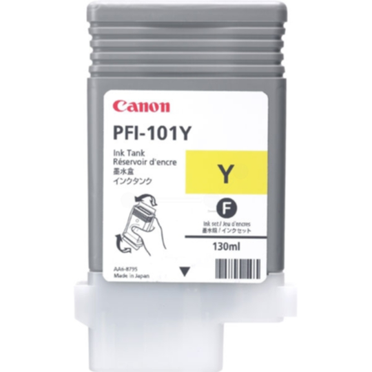 Canon PFI-101 Y Mustepatruuna keltainen