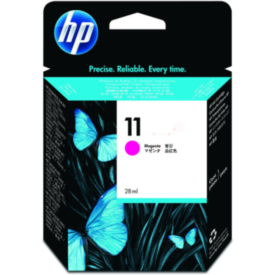 HP 11 Mustepatruuna magenta, 2000 sivua