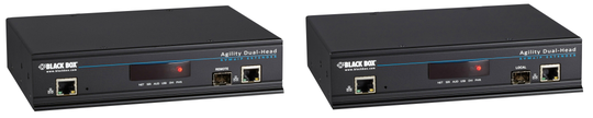 BLACK BOX AGILITY KVM-OVER-IP MATRIX, DUAL-HEAD DVI-D, USB 2.0, KVM EXTENDER KIT