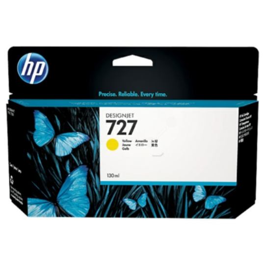 HP 727 Mustepatruuna keltainen