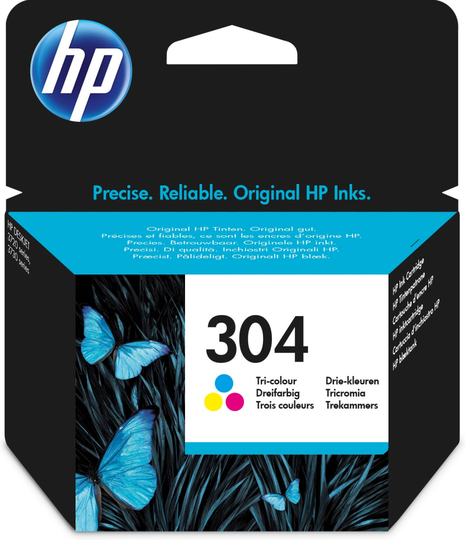 HP 304 Ink Cartridge Tri-color Blister