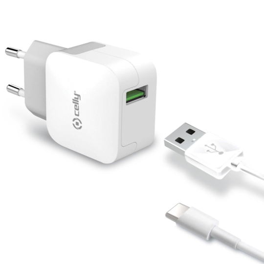 USB-laddare USB-C 2,4A Nopea