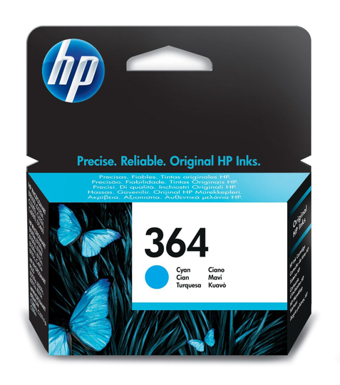 HP 364 Cyan Ink Cart/Vivera Ink