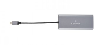 KRAMER KDOCK-2 DOCKING STATION - ADAPTER USB TYPE-C TO HDMI/RJ45/USB/SD/PD