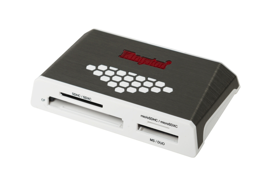 FCR-HS4 - Extern USB 3.0 Memory Card Reader, Black/grey