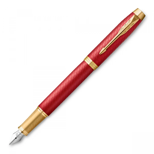 Parker IM Premium Red/Gold Täytekynä Medium