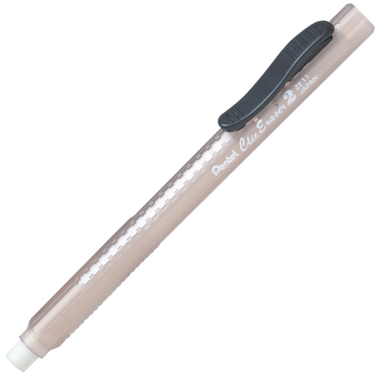 Pentel Clic Eraser Pyyhekumikynä Black Clip