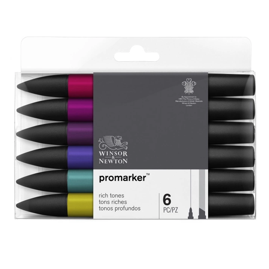 Promarker ProMarker 6-setti Rich tones