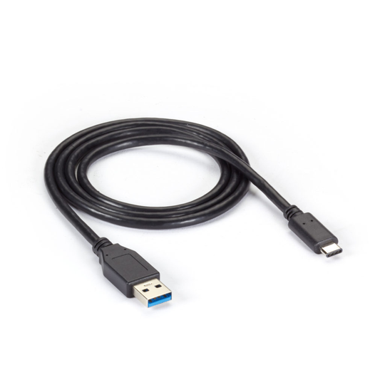 BLACK BOX USB 3.1 CABLE - TYPE C MALE TO USB 3.0 TYPE A MALE, 5-GBPS, 1-M (3.2-FT.)