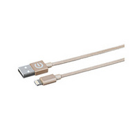 ESTUFF Lightning Cable MFI 1m Gold
