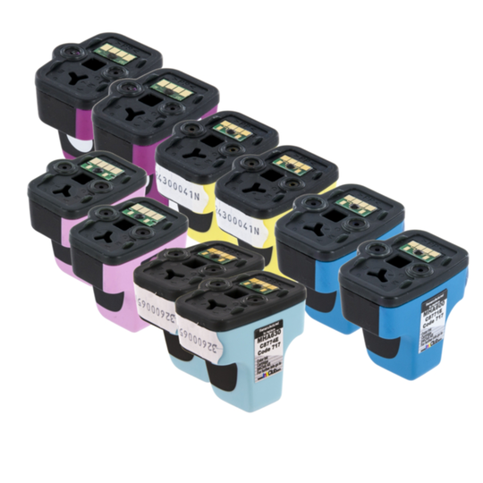 Multipack, 10 mustepatruuna, 2x(C/M/Y/PC/PM)