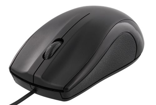 DELTACO langallinen optinen hiiri 3 painiketta ja rulla 1200 dpi USB 2.0 1 2 m kaapeli musta