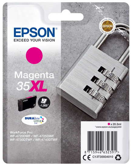 EPSON Singlepack Magenta 35XL DURABrite