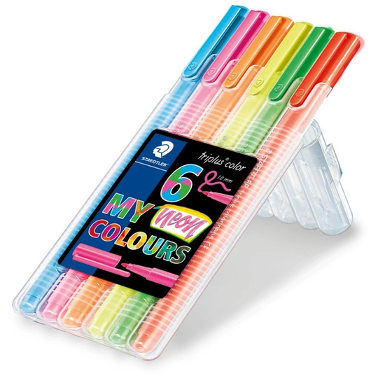 Staedtler Triplus Color Neon 6 kpl