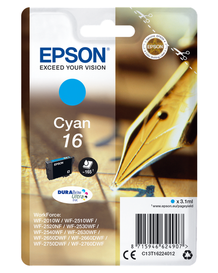 EPSON PEN&C 16 CYAN SINGLE