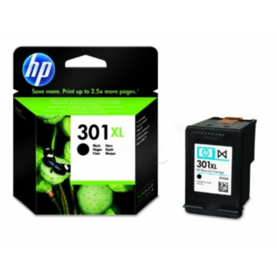 HP 301XL Mustepatruuna musta