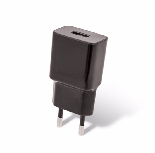 Setty USB-laturi 1A musta