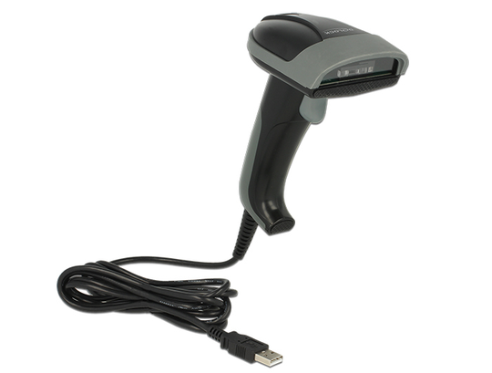 USB Barcode Scanner 1D With Connection Cable, Line Scanner