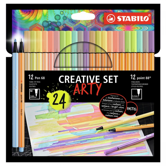 Stabilo Creative Set Arty 24 kpl