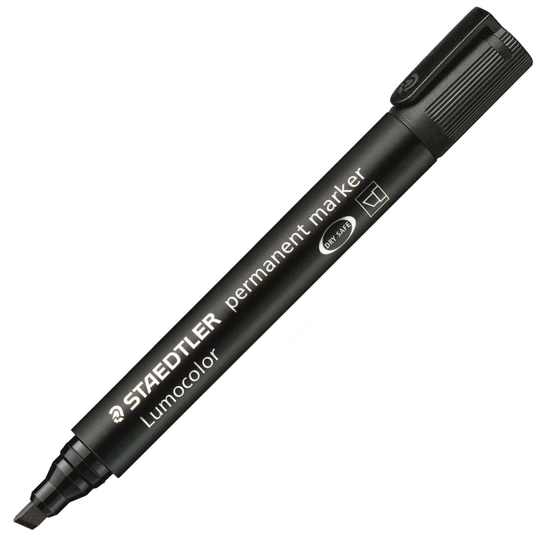 Staedtler Lumocolor permanent chisel Orange