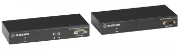 BLACK BOX KVX SERIES KVM EXTENDER OVER FIBER - SINGLE-HEAD, DVI-I, USB 2.0, SERIAL, AUDIO, LOCAL VID