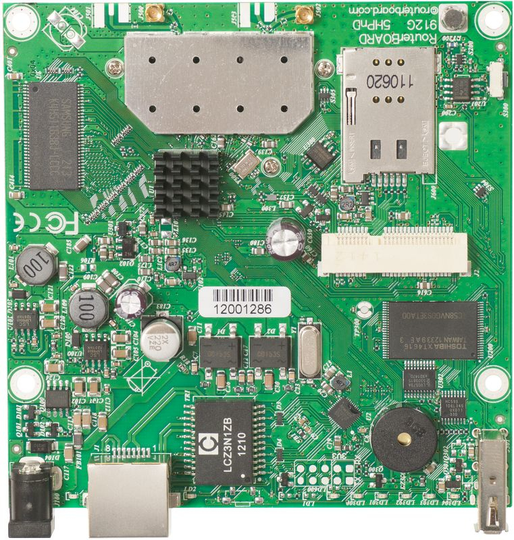 RB912UAG-5HPnD 64MB 1xGE USB MPCIe 5GHz An 2x2 L4