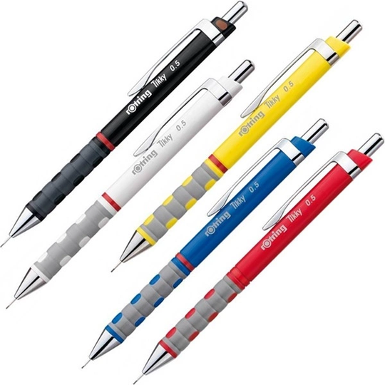 Rotring Tikky Lyijytäytekynä 0.7 mm / White