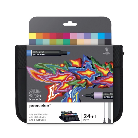 Promarker ProMarker Arts & Illustration Wallet 24-setti