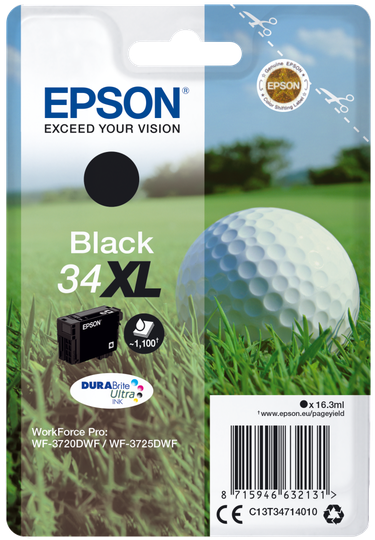 EPSON SINGLEPACK BLACK 34XL