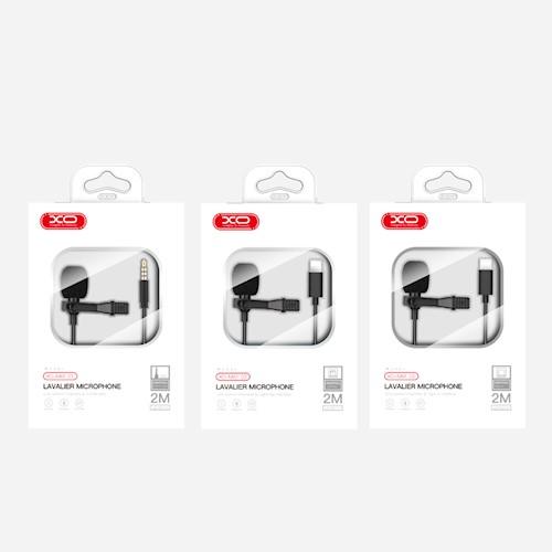 XO MKF02 Mikrofoni USB-C liitännällä musta