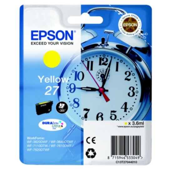 Epson 27 Mustepatruuna keltainen, 300 sivua