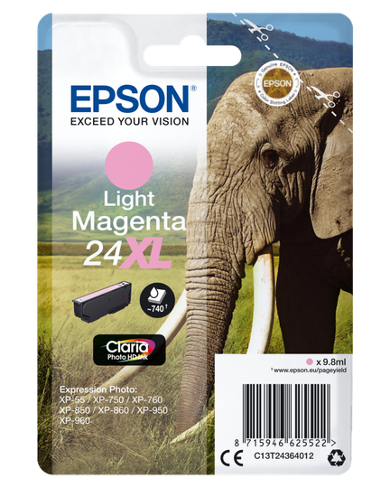 EPSON Ink Single Light Magenta 24XL
