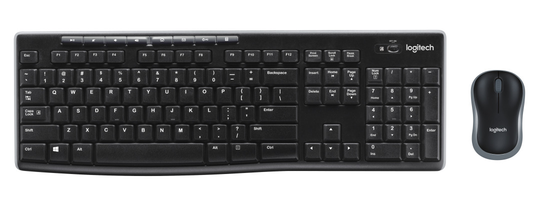 LOGI MK270 Wirel. Desktop USB Black (IT)