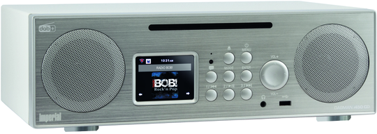Digital Hybrid Stereo Radio Featuring DAB+, FM And Internet Radio Reception, CD Player, Bluetooth/DL