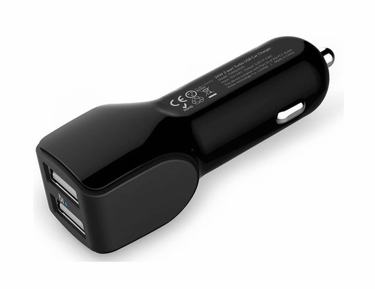 Anker 2 x USB Autolaturi 24W 4.8A musta