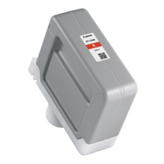 Canon PFI-1300 R Mustepatruuna punainen, 330 ml