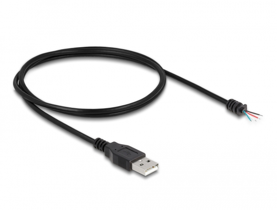 This USB Cable With Open Wires By Delock Is Suitable As A Connection Cable And Can Be Used For Vario