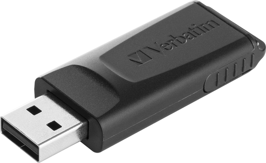 USB Drive 2.0 Store N Go Slider 128GB Black