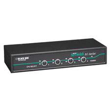 BLACK BOX EC SERIES KVM SWITCH FOR PS/2 OR USB SERVERS AND USB CONSOLES - 4-PORT