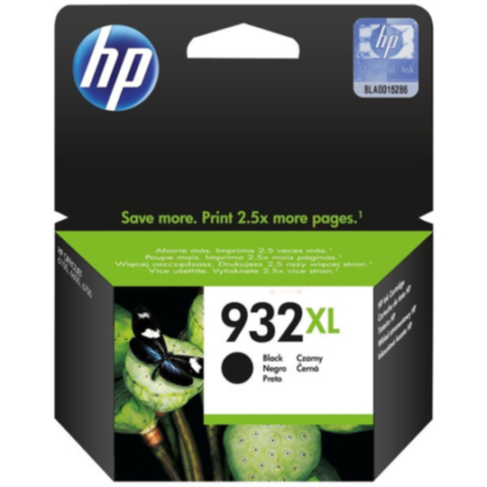 HP 932XL Mustepatruuna musta, 1000 sivua