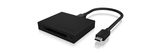 2-port Card Reader With USB 3.1 (Gen 2) Type-C® Interface, Black