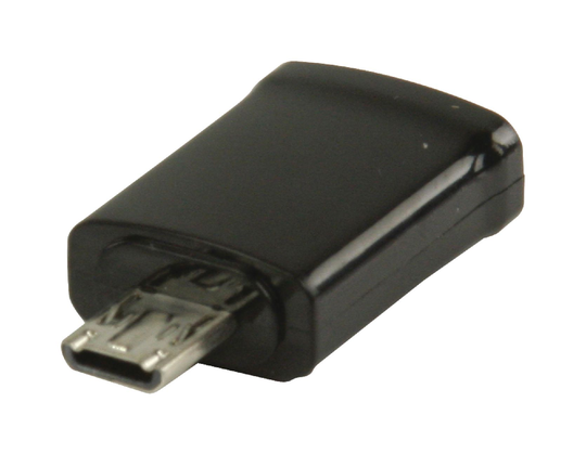 MHL-sovitin USB 11-napainen Micro B uros - USB 5-napainen Micro B naaras musta