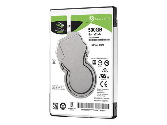 SEAGATE Barracuda 500GB HDD SATA 2.5 Kovalevy 6Gb/s 5400rpm 128Mb cache"