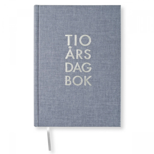 Paperstyle 10-Vuoden Päiväkirja A5 Denim