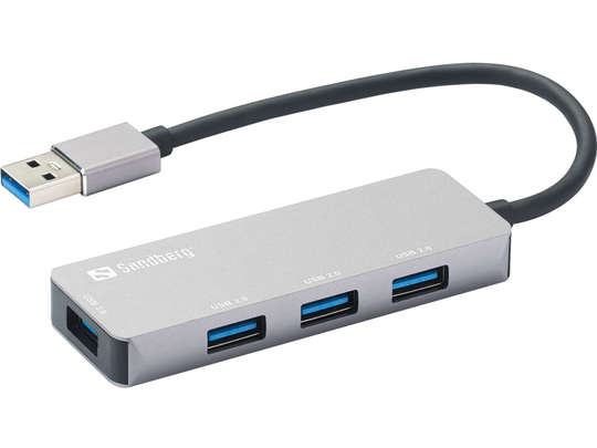 SANDBERG USB-A Hub 1xUSB3.0+3x2.0 SAVER