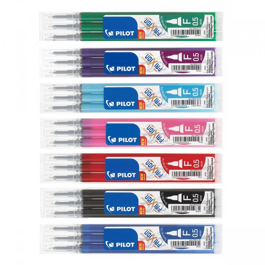 Pilot Patruuna/Refill FriXion Point 0.5 3 kpl Pink