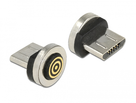 This Magnetic Adapter By Delock With USB Type Micro-B Male Interface Can Be Used As Accessory Or Rep