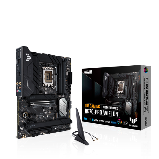 ASUS TUF GAMING H670-PRO WIFI D4 LGA1700